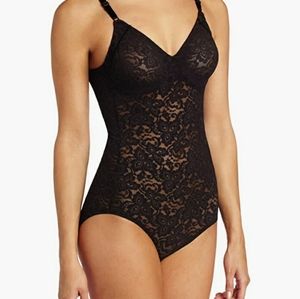 Black Shapewear firm control Lace 'N Smooth